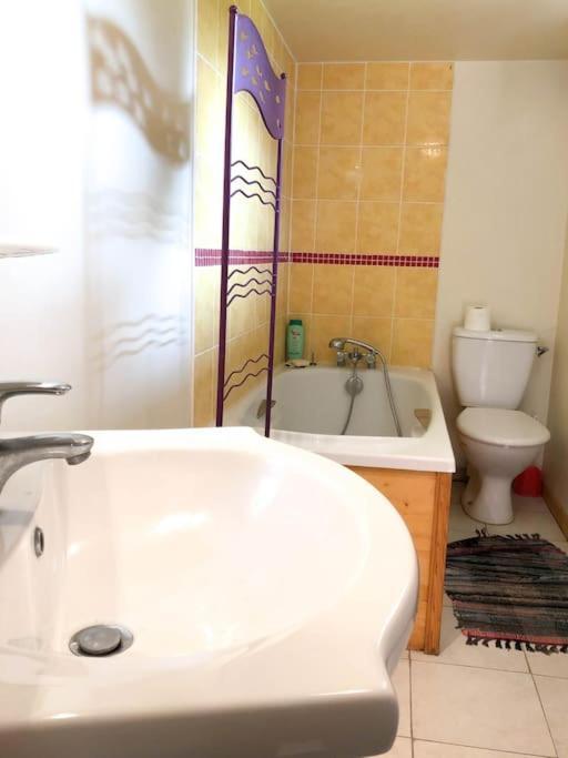 Gite Au Coeur D'Une Residence D'Artiste Saint-Aubin-de-Bonneval エクステリア 写真